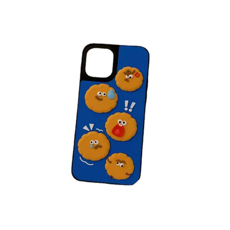 Three-dimensional Biscuit Expression Phone Case - Image 5