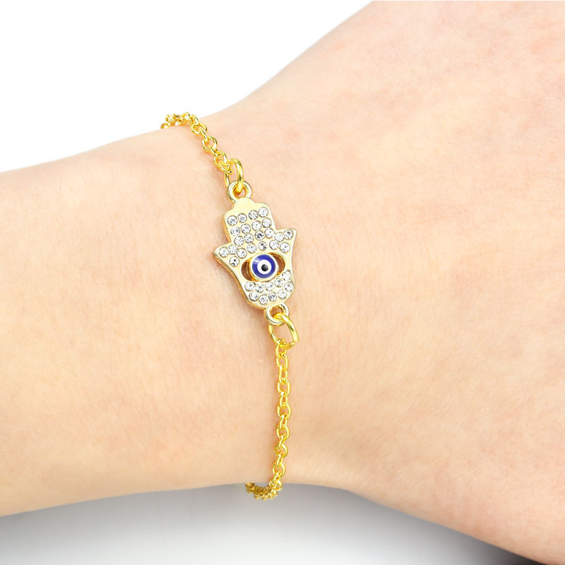 Blue Evil Eye Muslim Bracelet