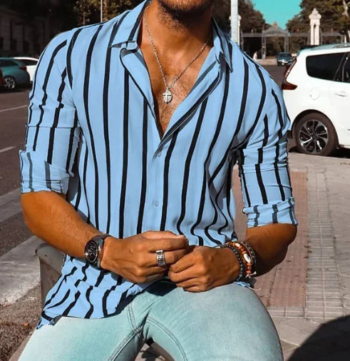 Casual Autumn Long Sleeve Shirt - Image 2