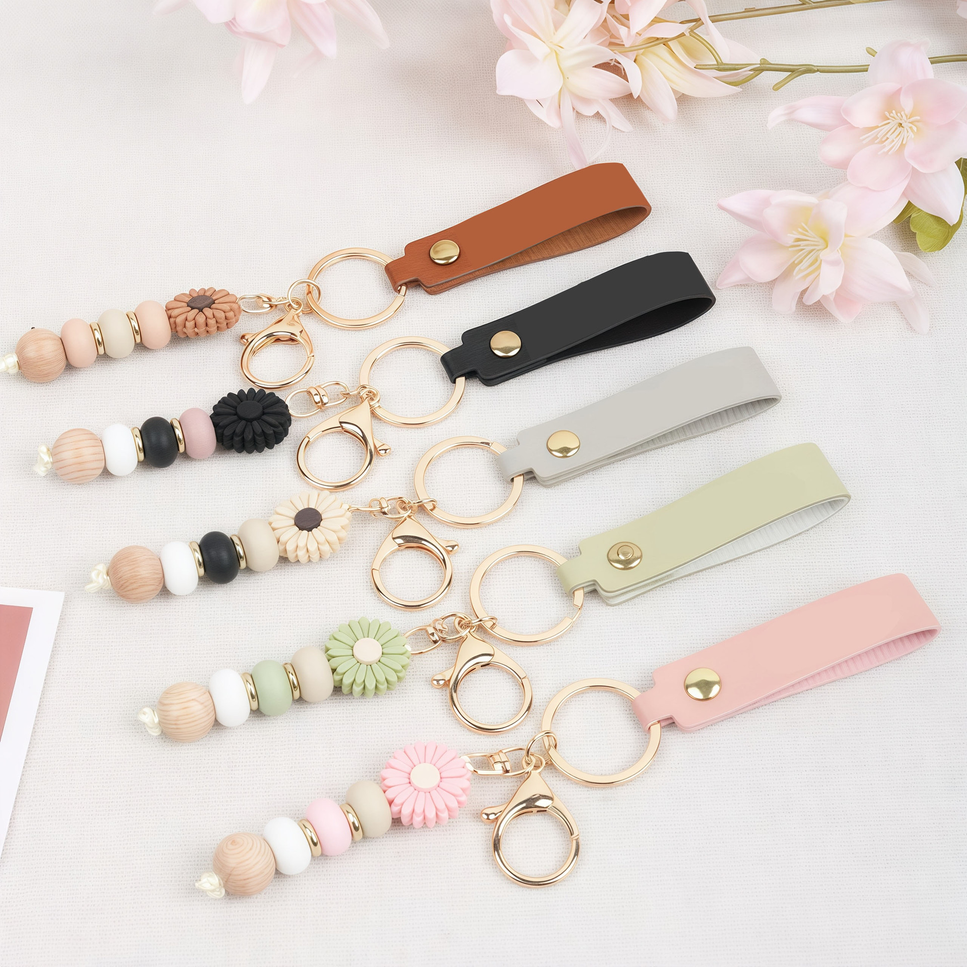 Creative Beaded Keychain For Women