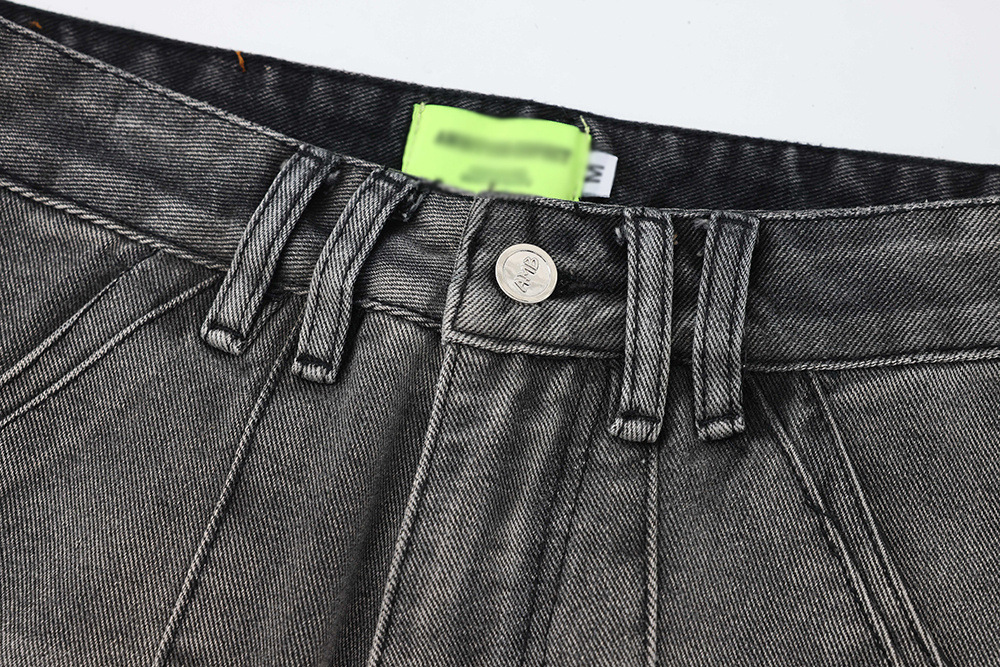 Fashion Tie-dye Gradient Denim Trousers Men - Image 5