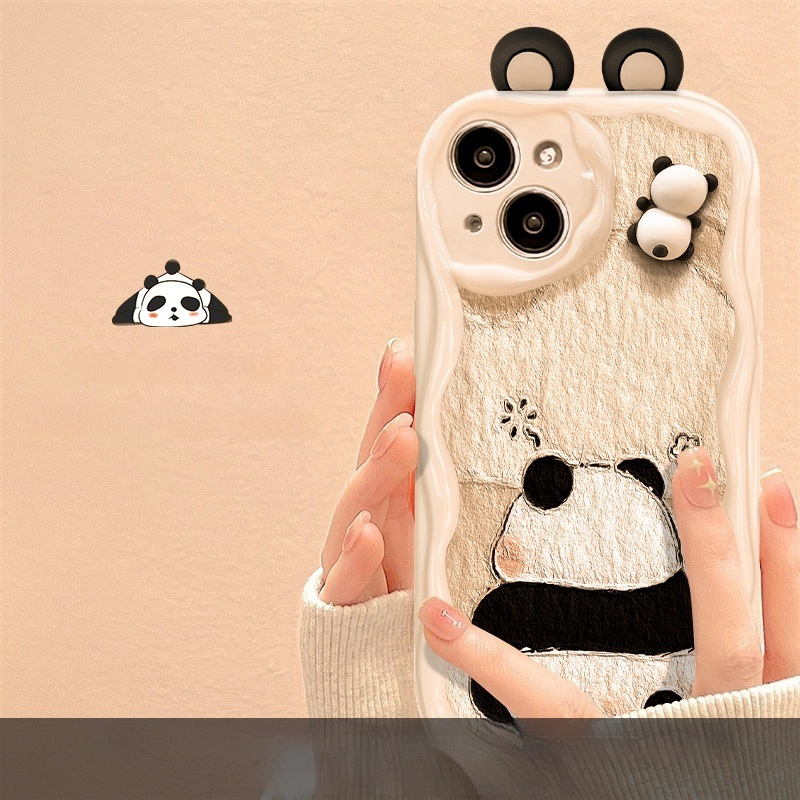 3D Cartoon Panda Doll Phone Case - Image 7