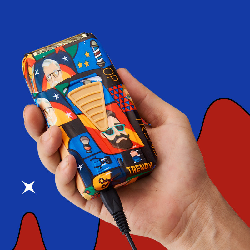 Graffiti Men's USB Electric Shaver