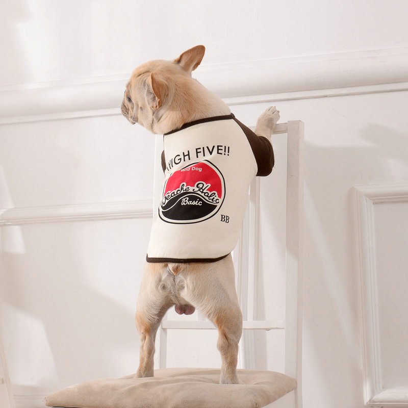 Pet Teddy Dog Fighting Two Leggings Suit