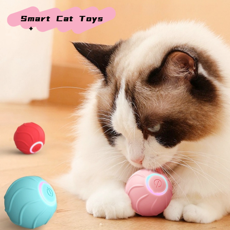 Interactive Smart Cat Rolling Ball