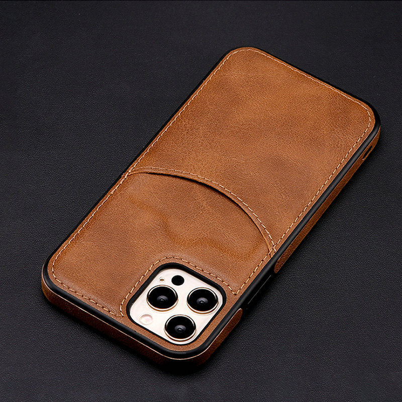 Leather Business PU Phone Protective Case