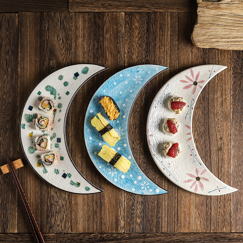 Creative Household Ceramic Sushi Plates Tableware