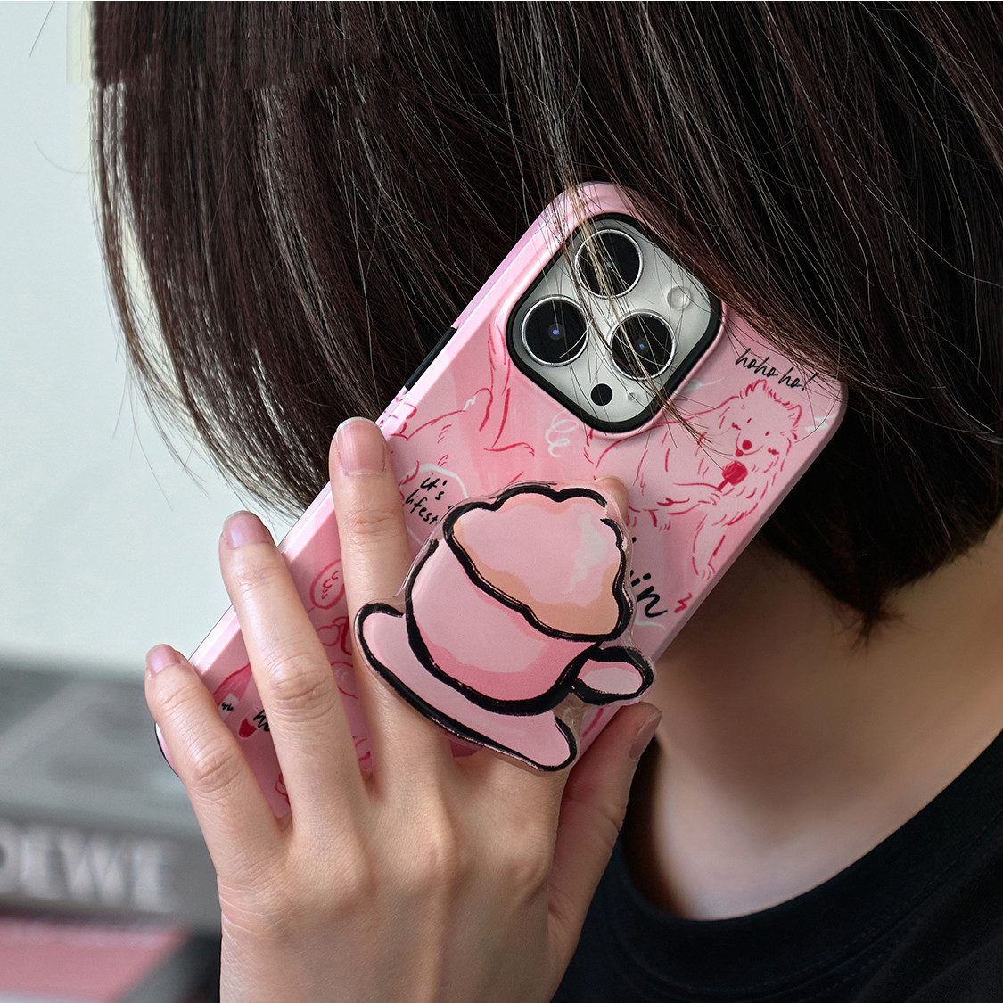 Fashion Cute Cat Print Phone Case - Image 7