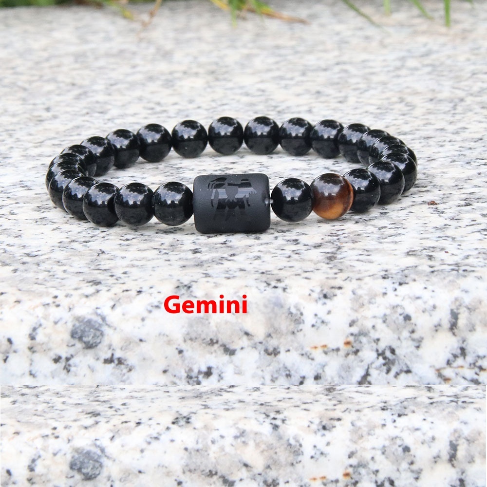 Twelve Constellation Elastic Men Bracelet - Image 4