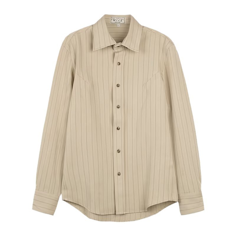 Vintage Striped Shirt - Image 7