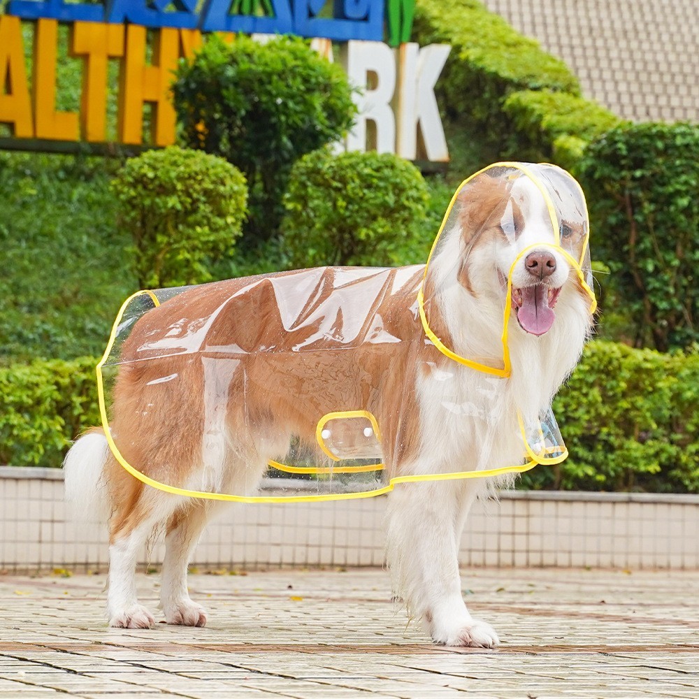 Waterproof Clear Breathable Raincoat With Hooded - Image 3