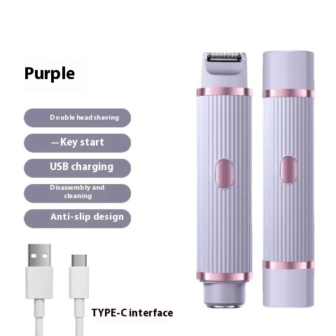 Women's Body Double-headed Electric Shaver - Image 10