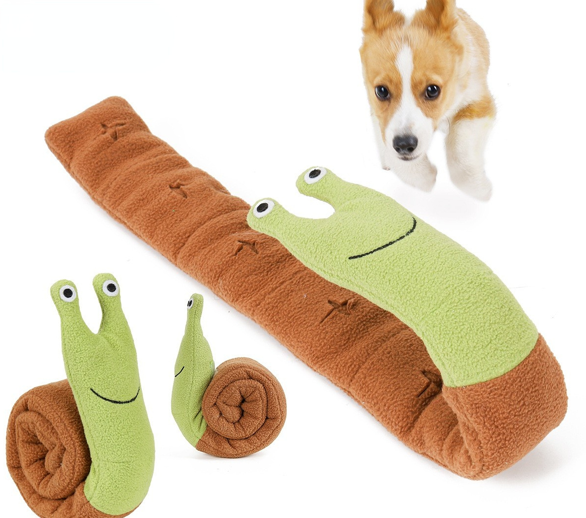 Interactive Puppy Plush Chew Squeaky Toys - Image 3