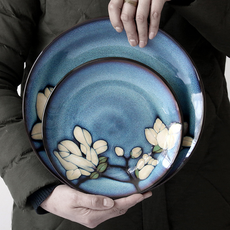 Creative Underglaze Color Hand-painted Bowls And Plate - Image 10