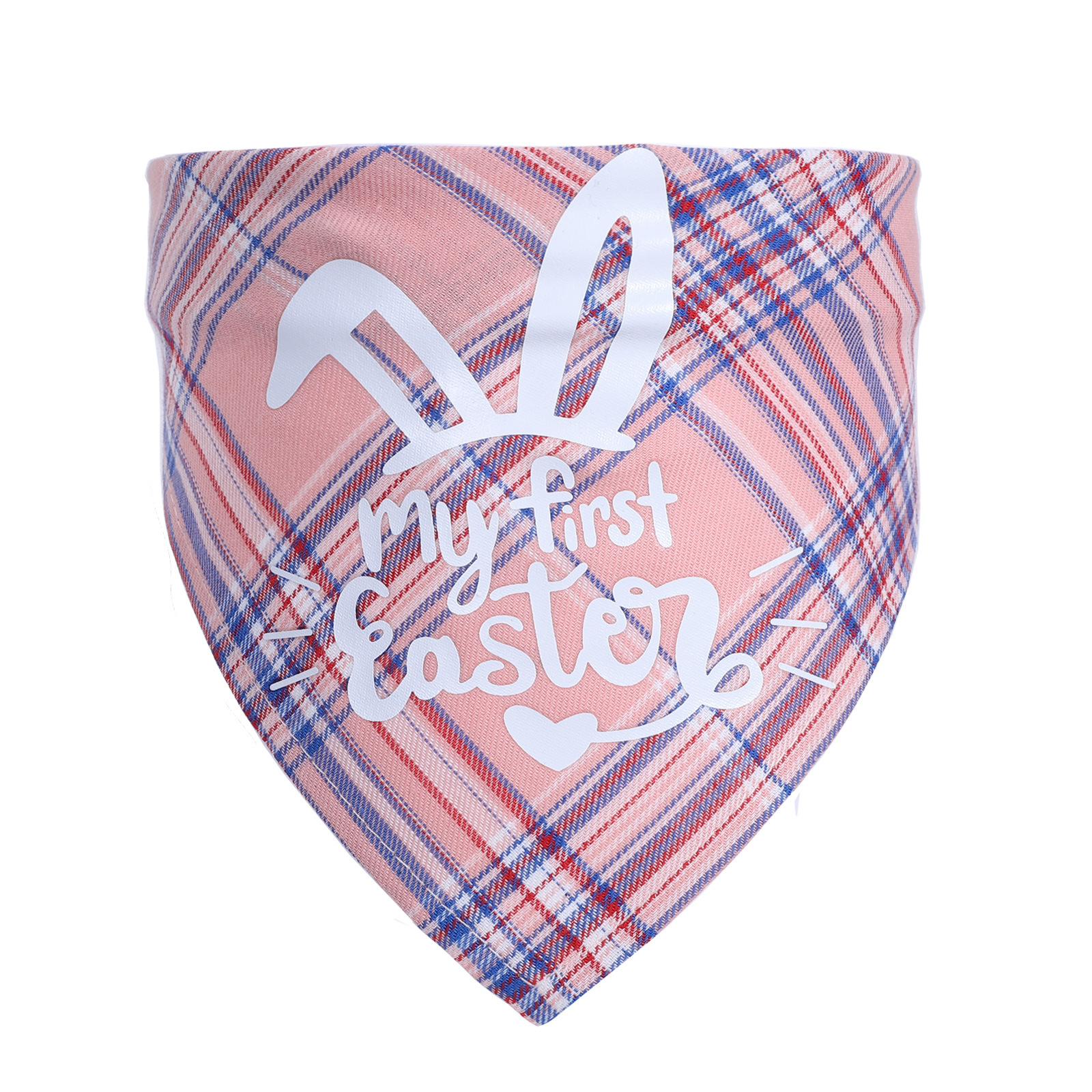 Single Layer Easter Bunny Pet Triangle Towel - Image 3