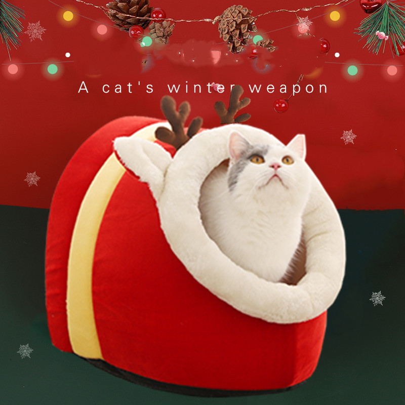 Fashionable Warm Christmas Snow Pet House