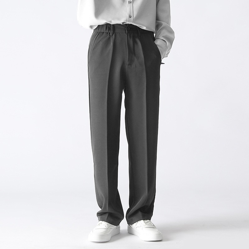 Loose Men Straight Pant Style Trousers