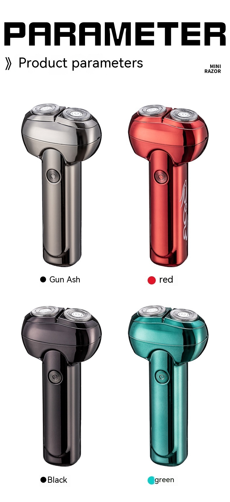 Multifunctional Men's Mini Compact Shaver - Image 10