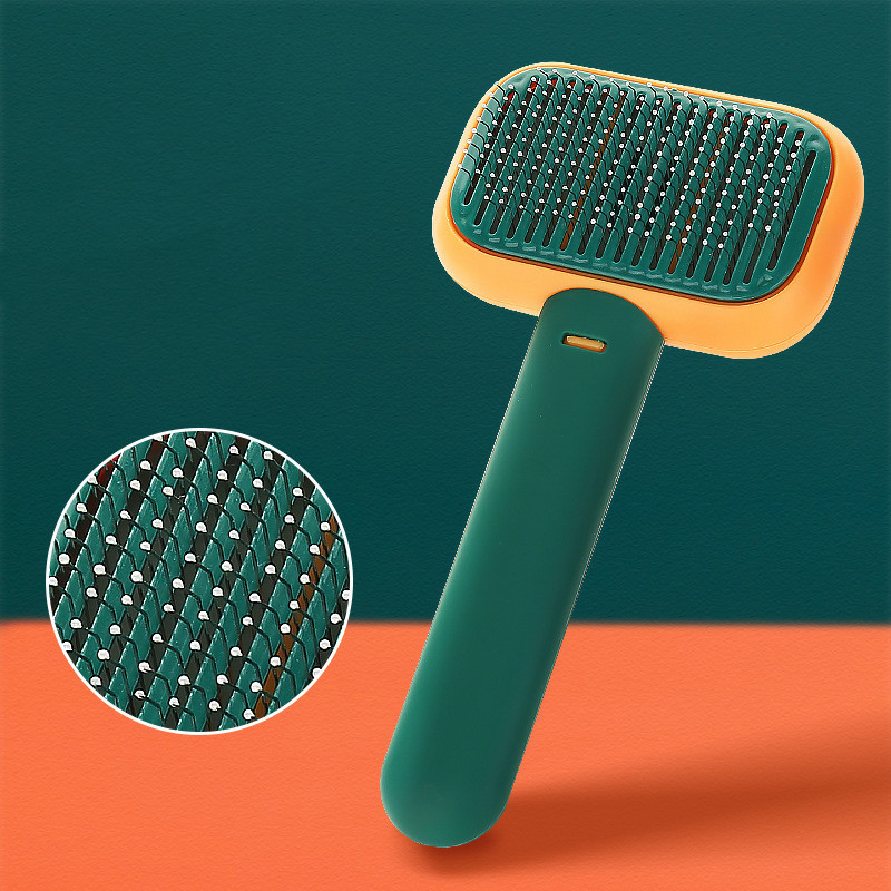 Stainless Steel Open-Knot Grooming Brush Tool - Image 5