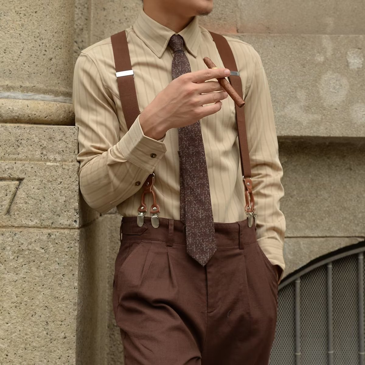 Vintage Striped Shirt - Image 2