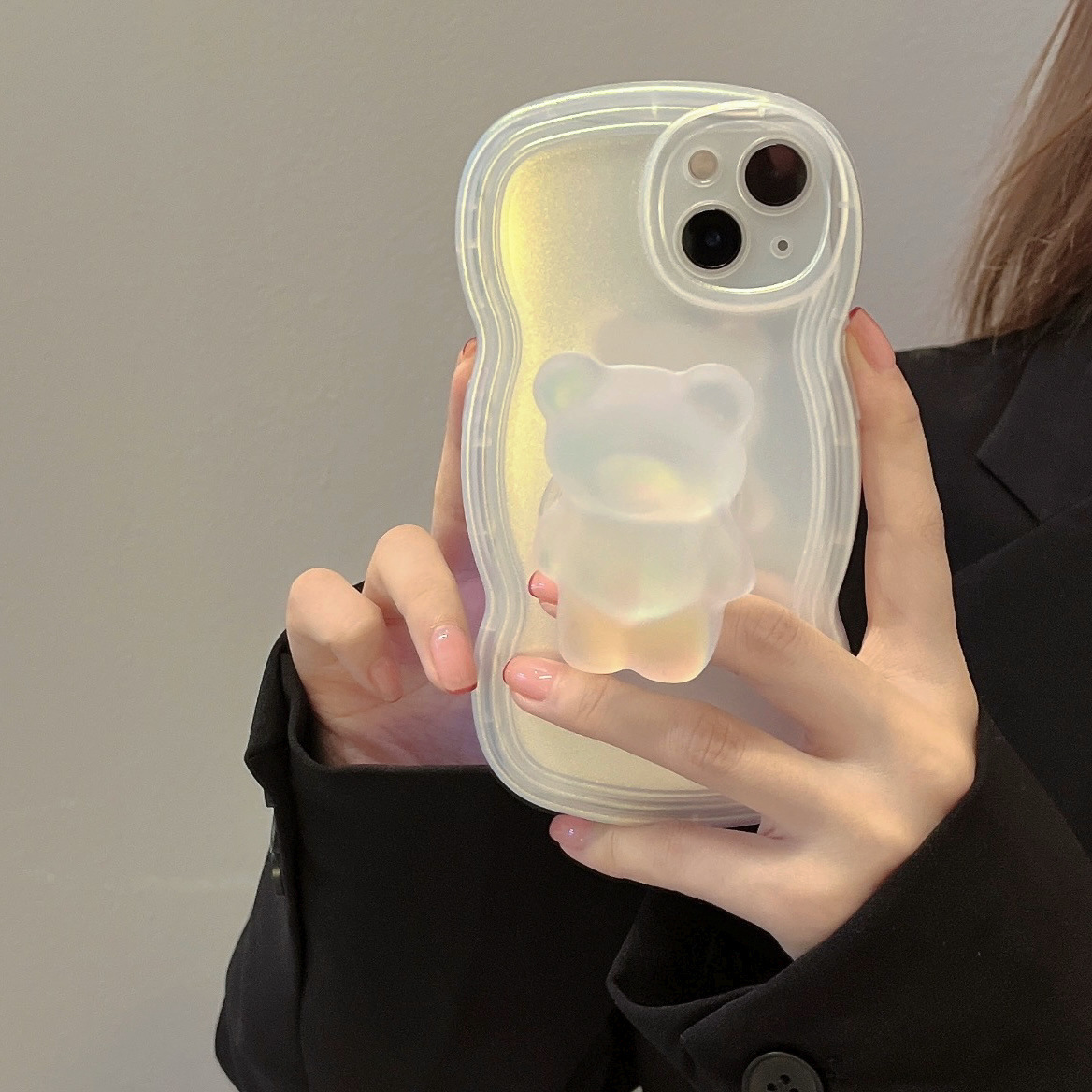 Premium Bear Holder Phone Case