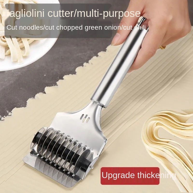 Stainless Steel Manual Noodle Cutter Roller - Image 6