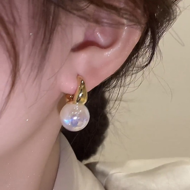 Mermaid Pearl Earrings For Women - Image 2