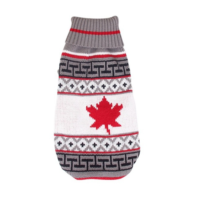 Christmas Turtleneck Dog Knitting Sweater - Image 2