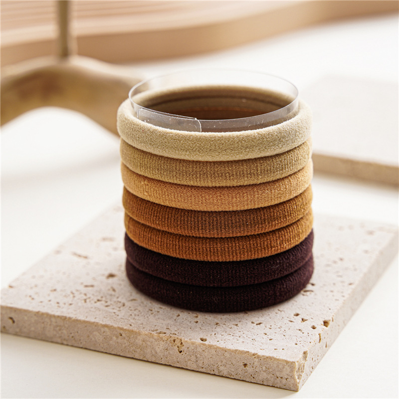 Simple Binding Head Rubber Band Scrunchie - Image 10