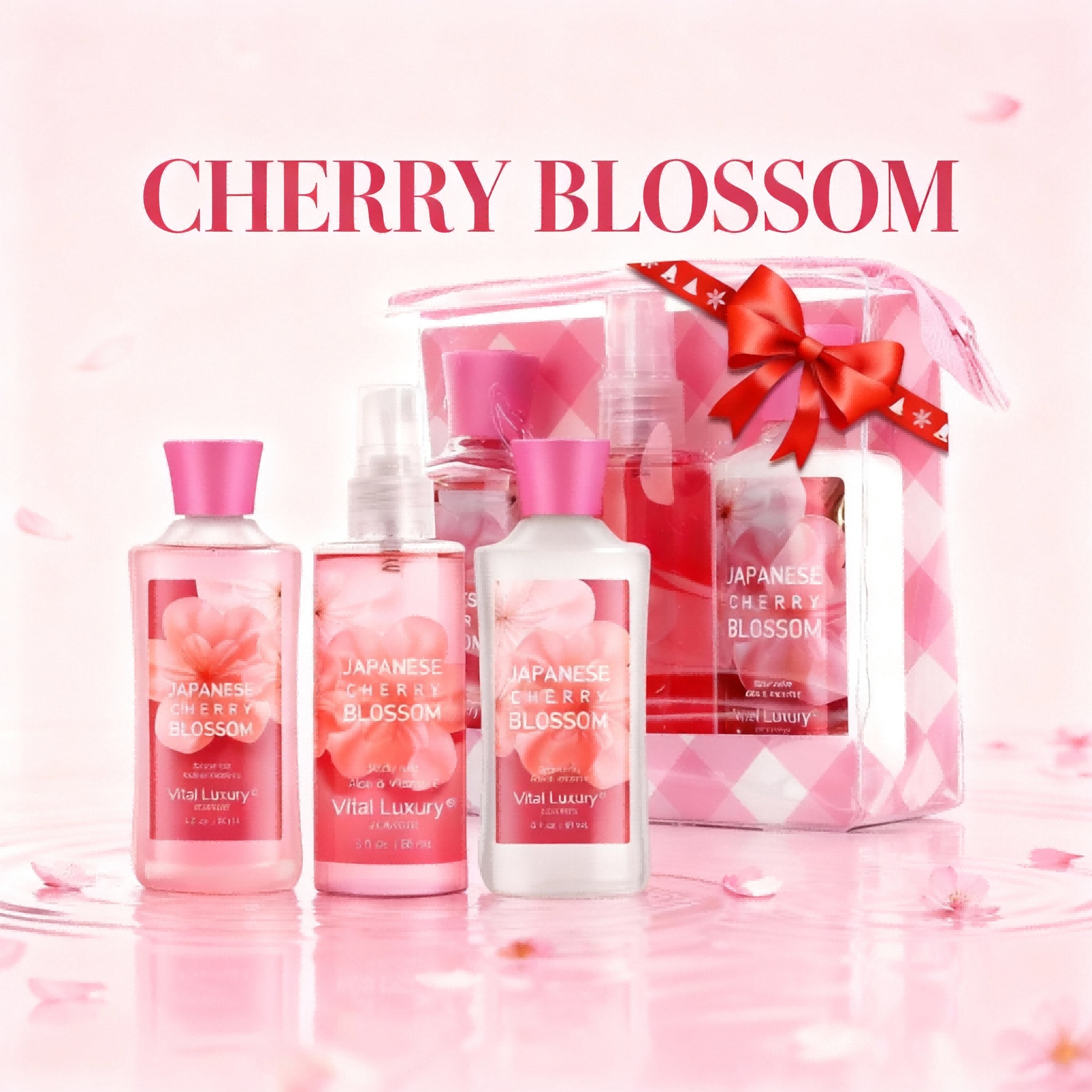 Cherry Blossom Spa Set