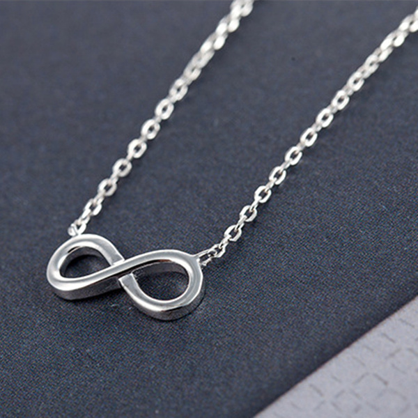 Infinity Necklace Earring Bracelet Sets