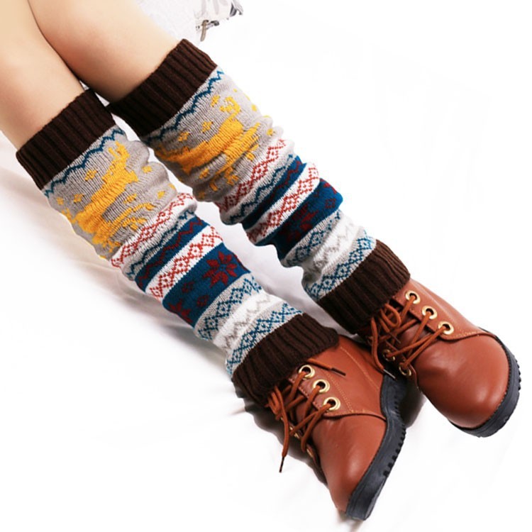 Women Warm Loose Cute Deer Socks - Image 6