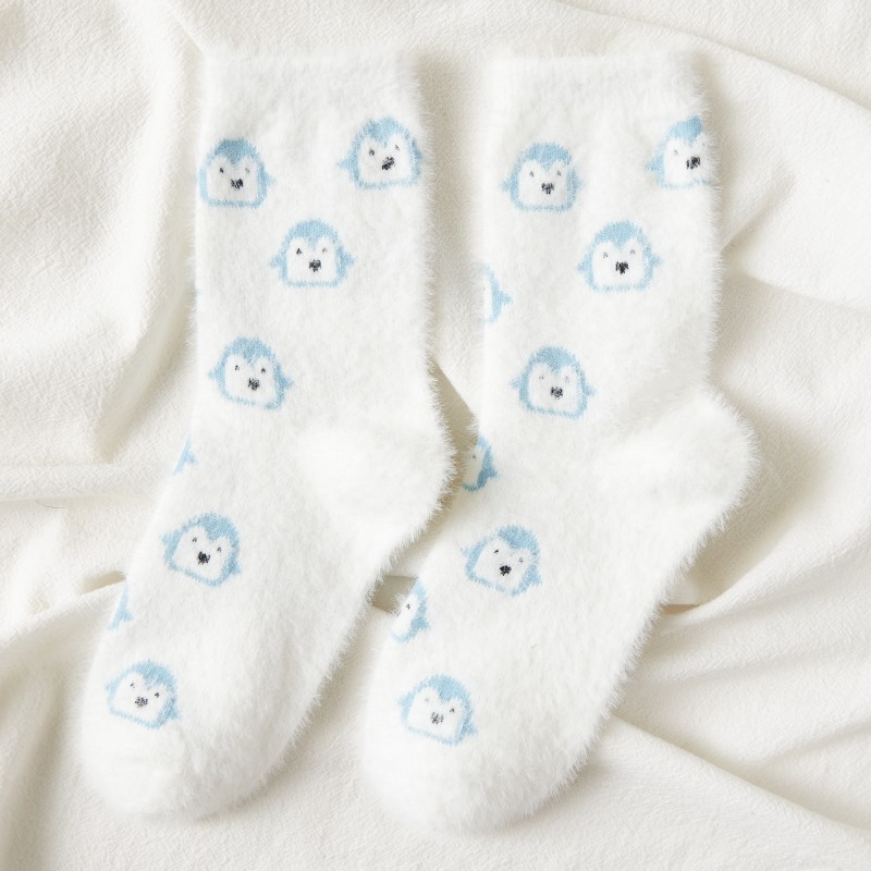 Women Plush Home Sleeping Socks - Image 2