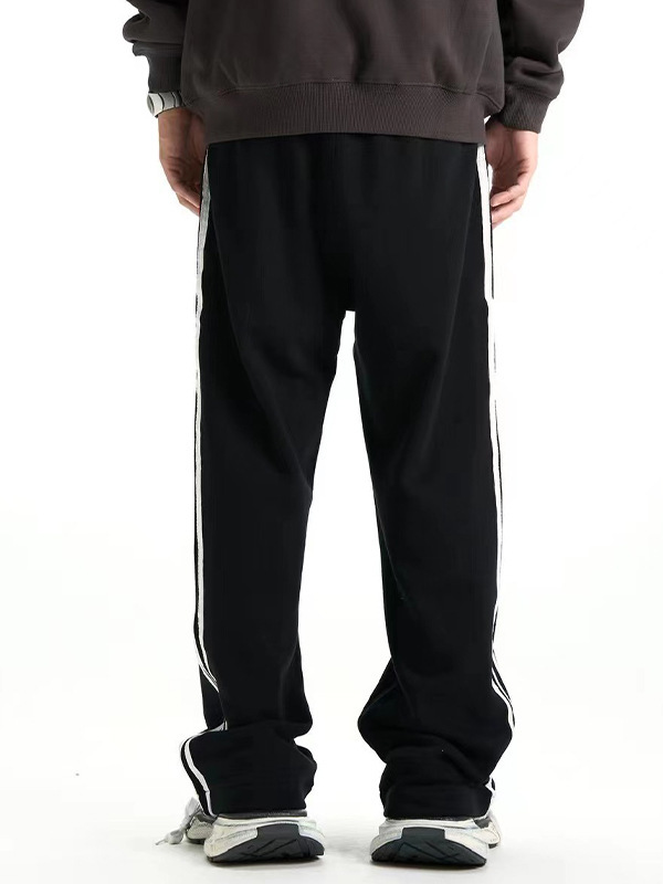 Retro Classic Striped Sports Trousers For Men - Image 4