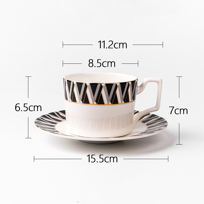 Household Bone China Nordic Light Plates - Image 8