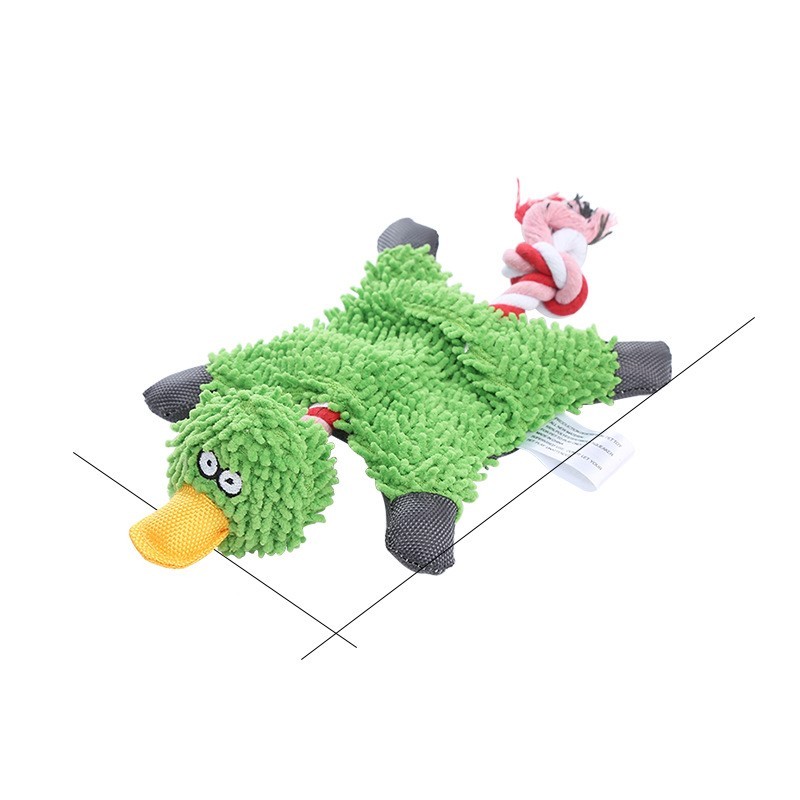 Pet Donkey Shape Corduroy Chew Toy for Dogs - Image 8