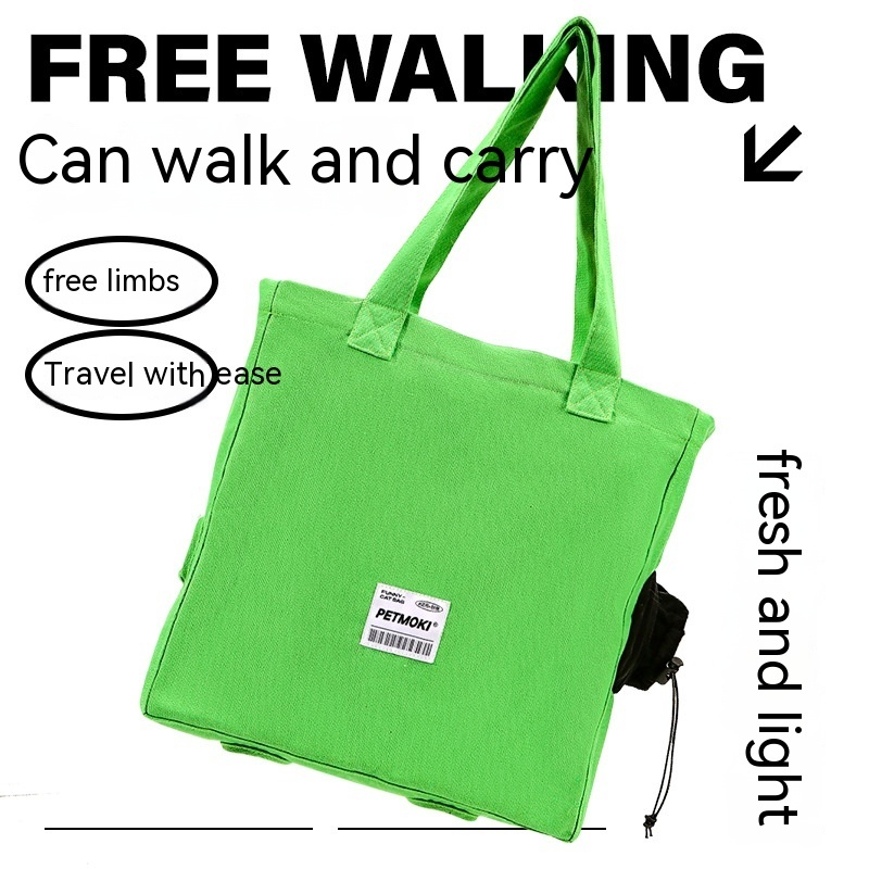 Large Capacity Pet Multifunctional Canvas Carrier Bag - Image 6