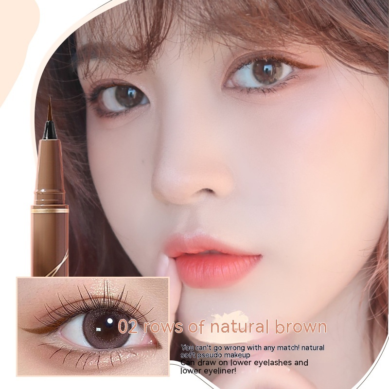 Waterproof Durable Silkworm Crouching Eyeliner - Image 2