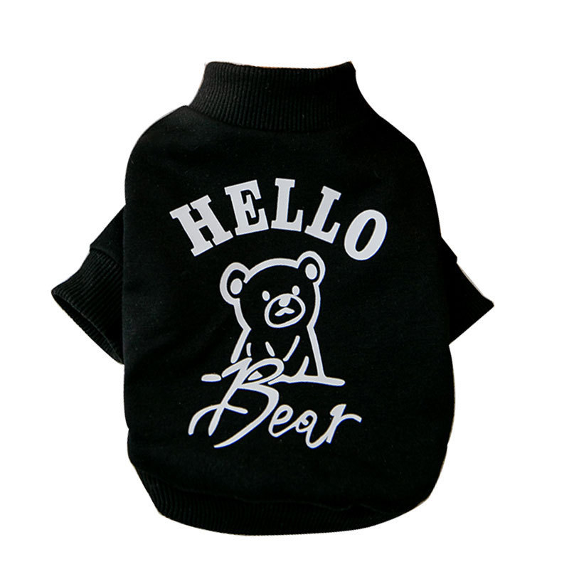 Fashion Dog Bear Printed Sweater - Image 9