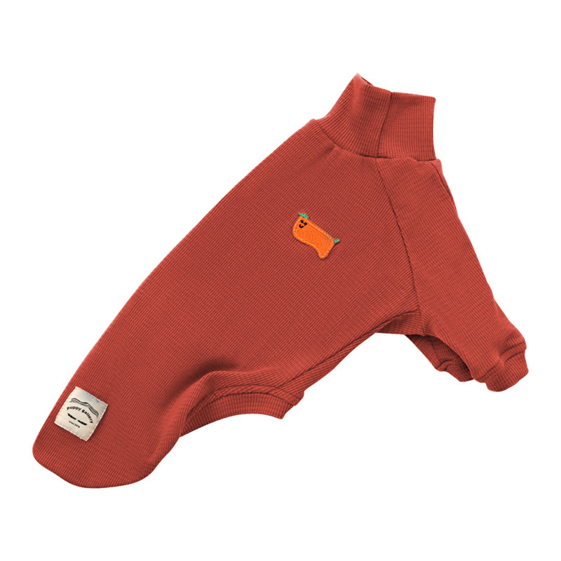Waffle High Collar Dog Breed Sweater - Image 2