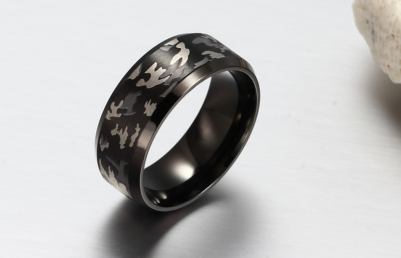 Sanskrit Ohm Stainless Steel Ring Men - Image 5