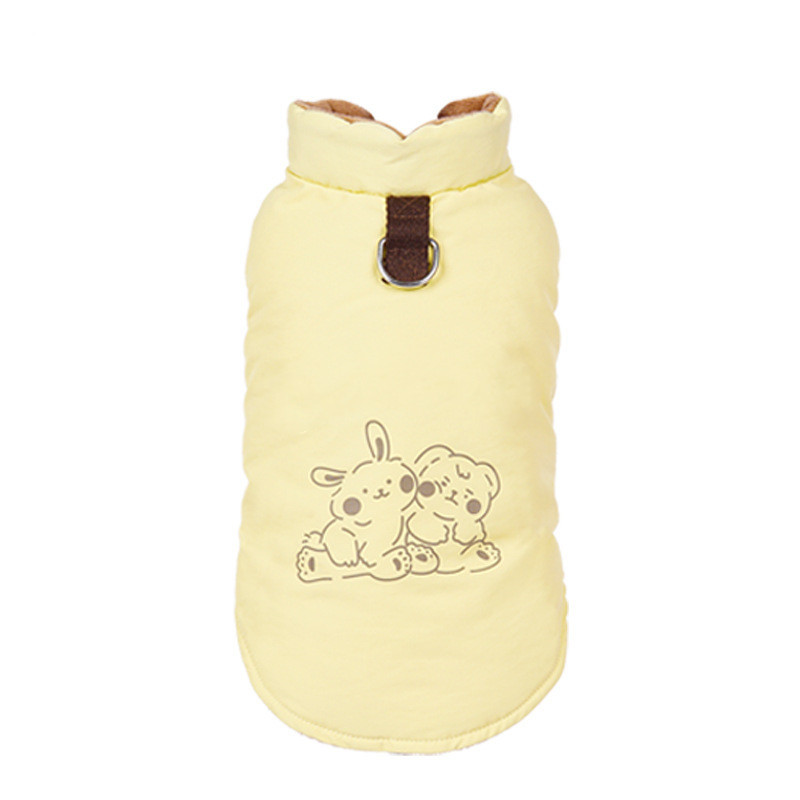 Cute Printed Pet Dog Warm Jacket - Image 2