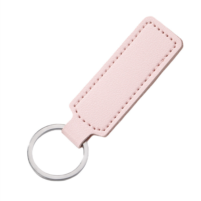 Simple Leather Car Keychain - Image 9