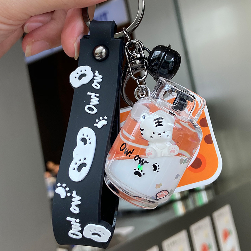 Soft Cute Refueling TankTiger Keychain - Image 4