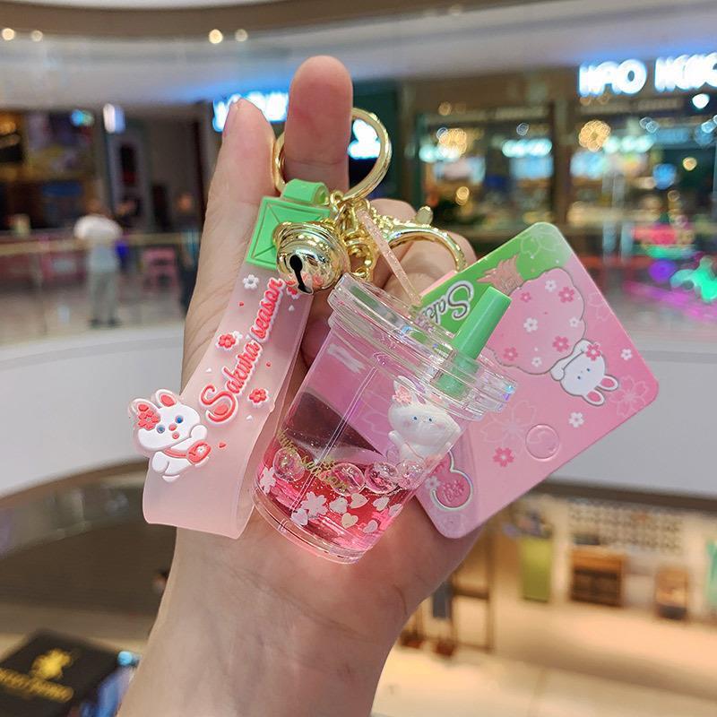 Fashionable Acrylic Pendant Keychain - Image 8