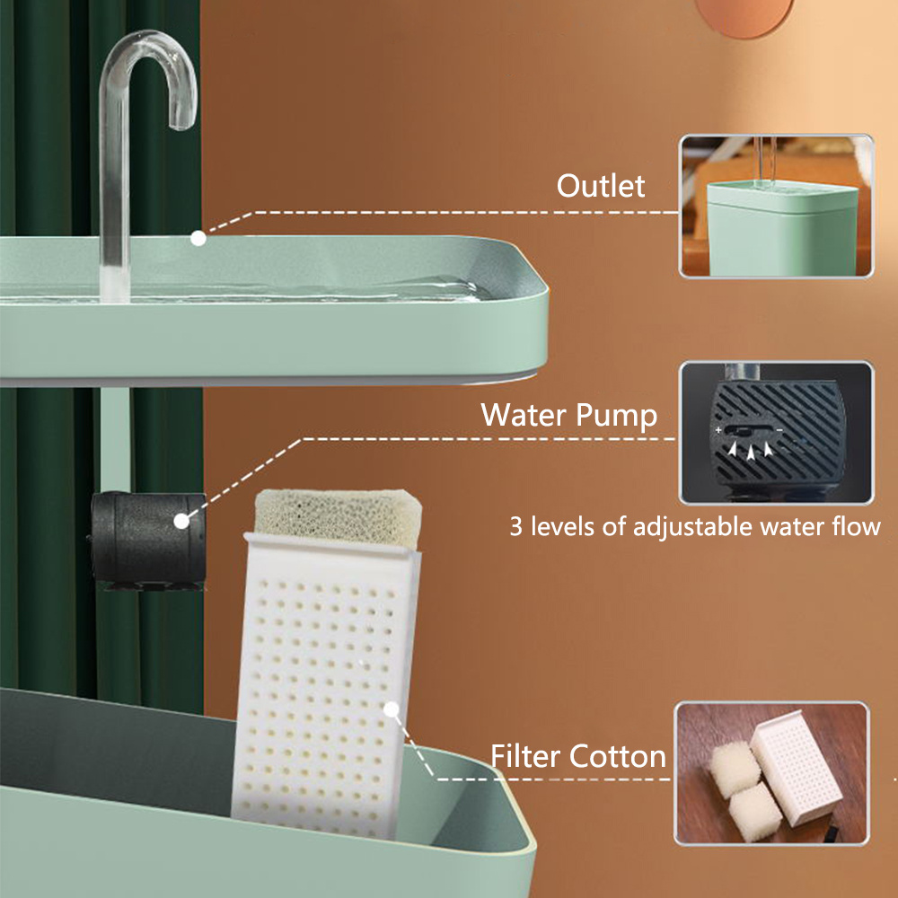 Automatic USB Electric Cat Water Fountain - Image 10