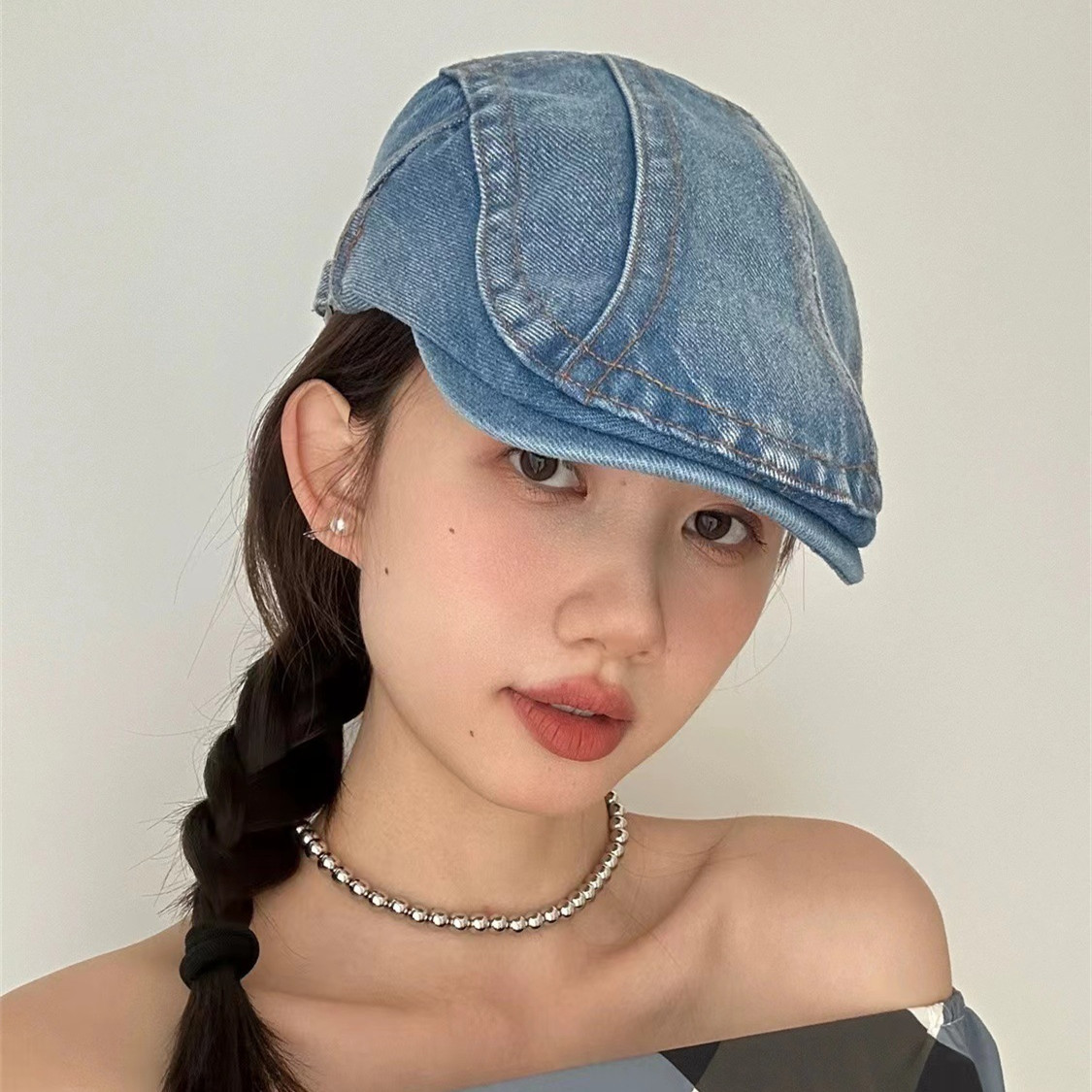 Advance Washed Summer Denim Hats - Image 9