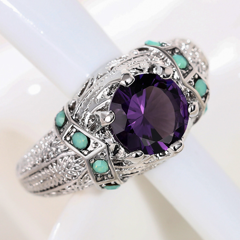 Fashion Court Round Ring For Men