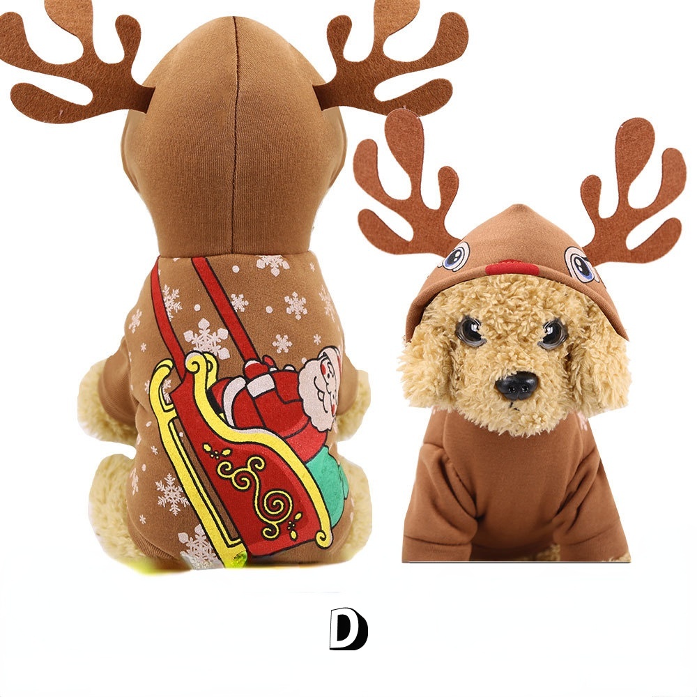 Christmas Pet Cat Cotton Clothes - Image 5