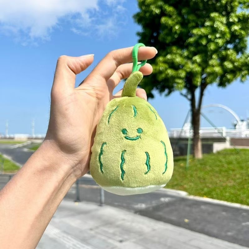 Cute Pear & Coriander Funny Backpack Keychain - Image 6